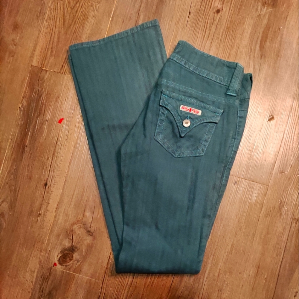 Hudson Teal Striped